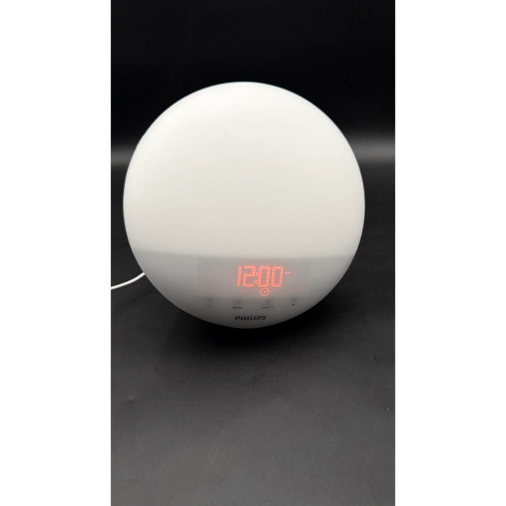 Philips Wake-Up Light HF3520 Sunrise Simulation Alarm Clock White FM Radio